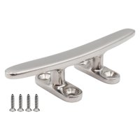 Ioensy - Cornamusa De Base Abierta Para Embarcación Cornamusa Ligera Para Muelle De Amarre Para Remolcar Kayaks Y Yates 10 Cm X 2,5 Cm