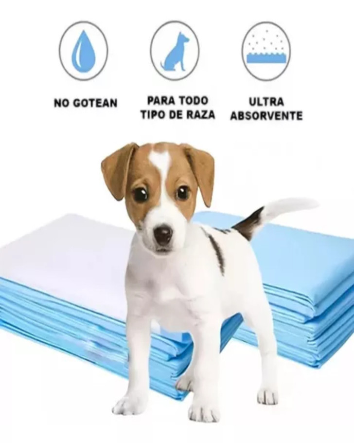 40 Pañales Tipo Sabanillas Desechable Mascotas Talla Xl