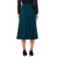thumbnail image 3 of INSPIRE CHIC Falda de Mujer Satén Cintura Alta Línea A Elástica Acampanada Casual Midi Faldas L Azul Lago, 3 of 6