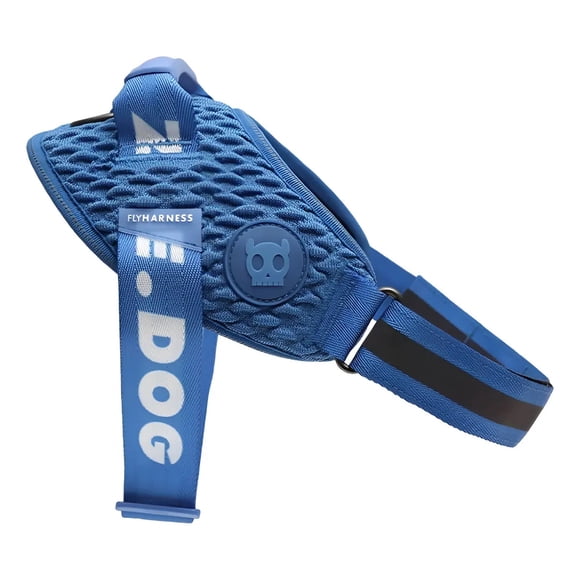 Arnés Zee Dog Fly Slam Dunk tam/4 Blue Slam Dunk M Chest Azul