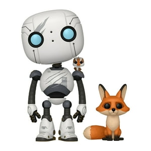 Figura Coleccionable Funko Pop & Buddy Robot Salvaje Roz Con Brightbill Y Fink 2 Piezas