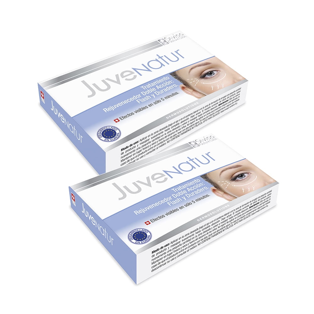 Swiss Nature Labs - Pack 2 Cremas Antiage Juvenatur Doble Accion Efecto Rapido Y Duradero