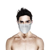 Naroo - Mascara Deportiva Slim-Fit Sin Cuello Reversible X5S -Blanco