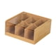 thumbnail image 5 of Caja Organizadora de Té Bambú con Compartimentos Múltiples Y Tapa Abatible Contenedor para Bolsas de Té Y Café Organizador para Encimera Suficiente Pa 6 cuadrículas, 5 of 5
