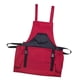 thumbnail image 3 of Delantal De Lona Para Jardinería Con Bolsa De Almacenamiento Para Carpintería, Jardinería, Unisex, Rojo Oscuro, 3 of 3