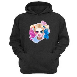 Genérico - Polerón Canguro Harley Gris Oscuro Talla Xs Unisex