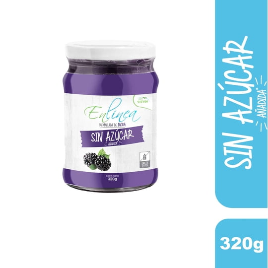 Mermelada Mora Sin Azúcar 320 g En Línea