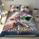 thumbnail image 1 of Voltron Conjunto de sábanas temático, trío de piezas, cómodo y amigable con la piel, diseño único, regalo de decoración para el hogar para familiares, amigos y fans,140cm *210cm, 1 of 6