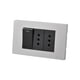 thumbnail image 2 of Pack 5 Interruptor 1 912 16a Y Tomacorriente 2 10a - Gris Negro, 2 of 3