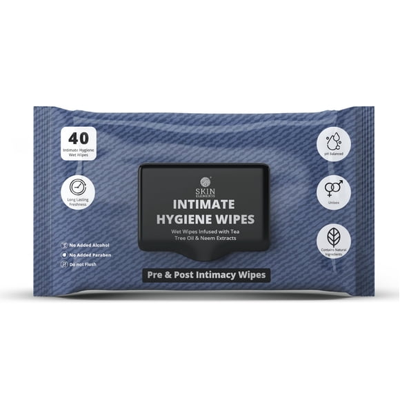 Toallitas Húmedas Para Higiene Íntima Con Ph Balanceado 40 Unidades