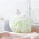 thumbnail image 4 of 4 esponjas exfoliantes de tejido familiar para ducha, bolsa de red, cepillo para bañera, bola exfoliante, cara, cuerpo, bacinilla, espuma rica, 4 of 5