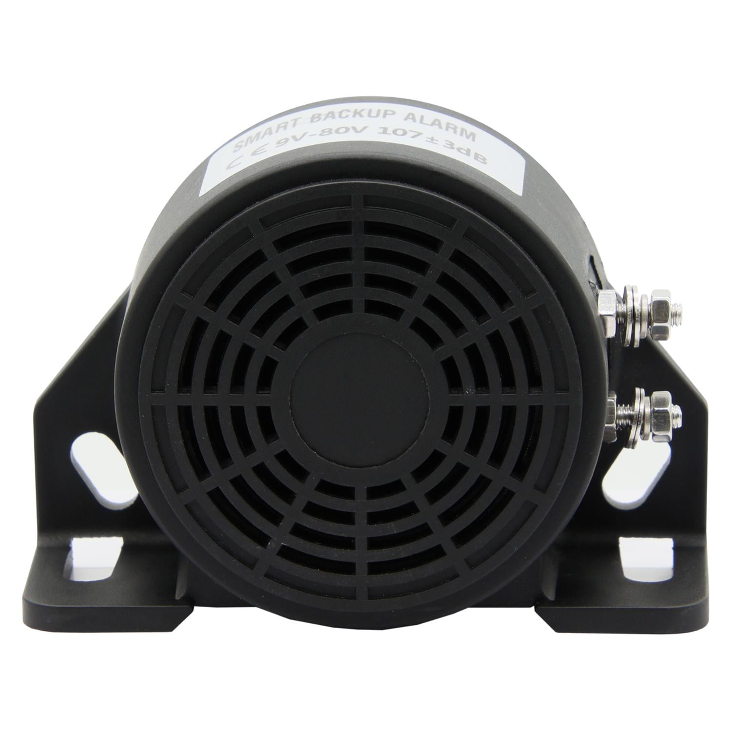 Alarma Retroceso Marca Thunder 9-80v Db Variable Negro