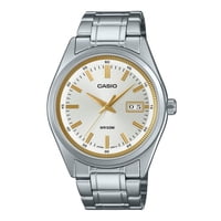 Reloj Casio Standard Analog Stainless Steel Silver Dial Quartz Mtp-B180D-7Av Men'S Watch