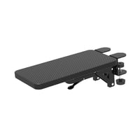 Magideal - Soporte De Brazo Para Ordenador, Soporte De Codo Plegable, Cómodo Reposamuñecas, Escritorios De Oficina, Tablero De Extensión, Reposabrazos Para Silla Negro