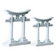 thumbnail image 1 of 2x Acuario Torii Imitación Piedra Puerta Torii Cueva Escondite Puerta Torii Japonesa, 1 of 5