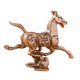 thumbnail image 4 of Figura De Caballo De Latón, Escultura Animal Para El Hogar, Sala De Estar, Mesa, Centro De Mesa, Caballo Golondrina, 4 of 5
