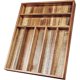 thumbnail image 1 of Organizador de Cubiertos KITEISCAT de Madera de Acacia, 1 of 3