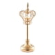 thumbnail image 2 of Candelabros De Candelita De Cristal Mesa De Comedor Candelabros Soporte 34x13cm, 2 of 5