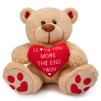 Casetank - Peluche Con Forma De Oso De Peluche Con Forma De Tanque Para El Día De San Valentín, 25 Cm