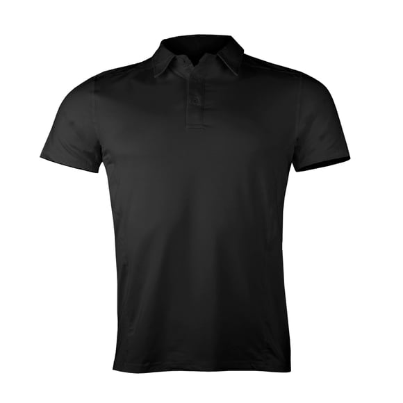 Polera Dry Fit Con Cuello Manga Corta Lisa Hombre