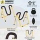 thumbnail image 3 of Soporte plegable Suspenz para tabla de paddle surf color amarillo 46 × 30 cm 0,9 kg, 3 of 9