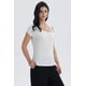 thumbnail image 2 of Polera Mujer Escote Asimétrico Crudo, 2 of 4