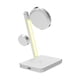 thumbnail image 3 of Cargador inalámbrico plegable 3 en 1 Soporte para teléfono Luz nocturna Estación de carga magnética portátil para teléfono-Blanco, 3 of 6