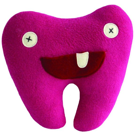 Almohada del Ratón Pérez Cate and Levi hecha a mano, ecológica, 20 cm