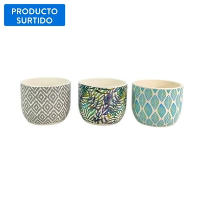 Macetero Circular 12Cm Color Surtido  Expert Gardener