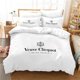 thumbnail image 1 of x699 Bed SheetsPrinted -piece Set (without Pillow and Comforter) Veuce&clicquot Bed Linen Sets Twin Size Bedding Duvet Cover Home 3-Piece Bedding Set (1 Duvet Cover + 2 Pillow Shams) nj699, 1 of 5