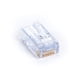 thumbnail image 1 of Conectores modulares CAT6 EZ-RJ45 Black Box, caja de 100, color negro, 1 of 1
