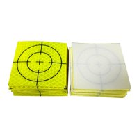 Magideal - Cinta Reflectante Acrílica 100X, Objetivos De Encuesta, Reflector De Medición, Hojas De Objetivo Adhesivas, Puente, Ingeniería, Inspección De Barcos 4Cmx4Cm