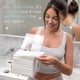 thumbnail image 5 of Caja acrílica para toallas limpias XL Clear Clean Skin Club, 5 of 8