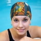 thumbnail image 4 of Astérix y Obélix: El combate de los jefes Gorro de Natación de Licra, Gorro de Baño de Tela Cómoda, Gorro Elástico Antideslizante para Hombres, Mujeres y Niños, 4 of 6