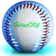 thumbnail image 1 of Luz LED recargable de piel de primera calidad Baseball GlowCity, 1 of 9