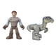 thumbnail image 1 of Juguete Jurassic World Basic con Owen y Blue Velociraptor, 1 of 6