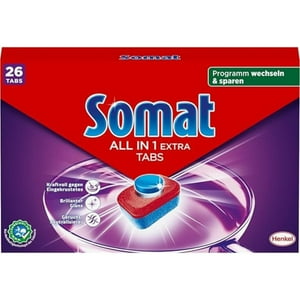 Pastillas Lavavajillas Somat 26 Unidades