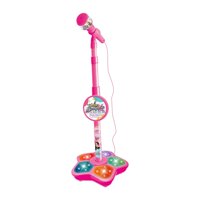 Bothyi - Juguete Con Micrófono Para Cantar Música Con Luces Intermitentes Para Escenario, Regalos De Cumpleaños Para Niños, Color Rojo