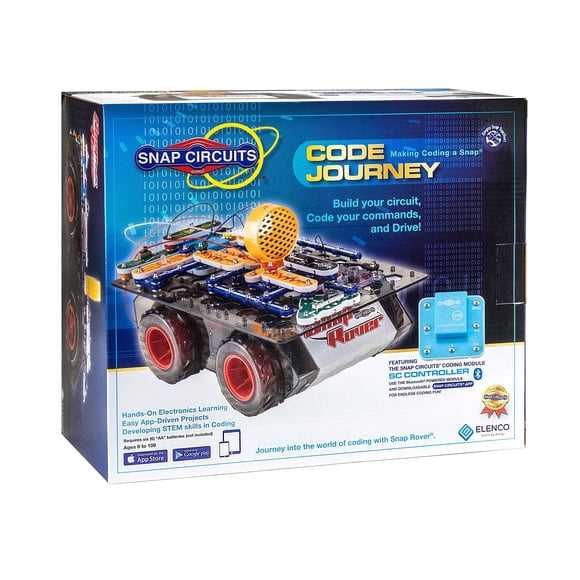 Juguete de construcción Snap Circuits Code Journey Bluetooth durante más de 8 años