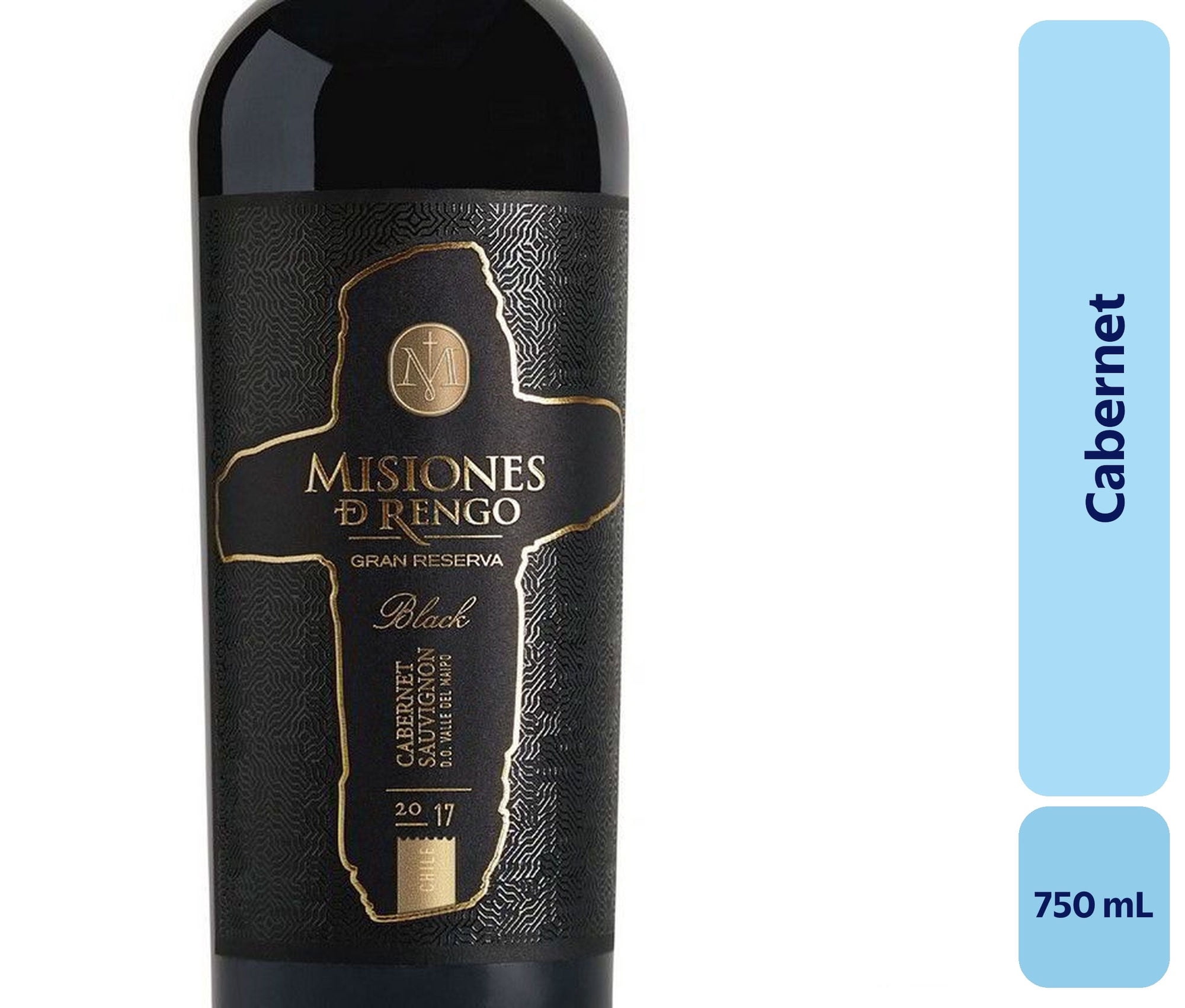 Vino Cabernet Botella 750 mL Misiones De Rengo