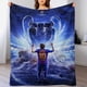 thumbnail image 4 of Lionel Messi Manta de franela anti-pilling, suave, ligera, esponjosa y acogedora de lujo para hogar y cocina – Perfecta para niños y adultos,127 cm × 152.4 cm, 4 of 6