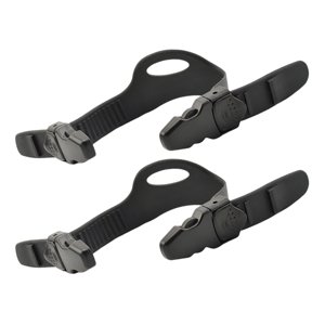 Ioensy - 2 Piezas De Correas De Aleta De Liberación Rápida De Buceo Scuba Ajustable Con Hebillas L