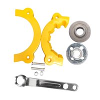 Ioensy - Afilador De Brocas Práctico Y De Precisión De Primera Calidad, Accesorio Para Afilar Brocas De Color Amarillo