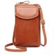 thumbnail image 1 of Bolso bandolera pequeño para teléfono, cartera para celular para viajes y compras, 1 of 5
