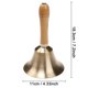 thumbnail image 2 of Timbre Hand Call Super Loud de latón macizo con mango de madera, 2 of 7