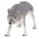 thumbnail image 5 of Figuras de animales de plástico modelo para regalo de los ni?os Decoración para el hogar Lobo caminando gris, 5 of 5