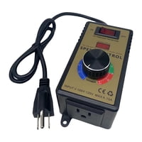 Ioensy - Controlador De Velocidad Del Motor Regulador De Velocidad Robusto De 110 V Controlador De Velocidad Variable