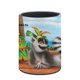 thumbnail image 3 of Viva el Rey Julien-theme Cylinder Pen Holder Pencil Organizer with Flannel Lining PVC Leather Material Cardboard Base for study work 10*8CM, 3 of 6