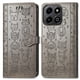 thumbnail image 1 of Funda Cartera FOXDOCK para Honor 200 Smart , Flip PU con Relieve de Gatos y Perros, Tarjetero y Soporte, 1 of 6