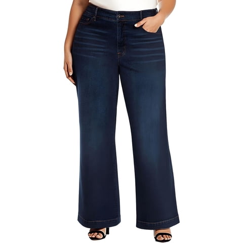 Pantalón Jean De Pierna Ancha True Love Jessica Simpson Para Mujer